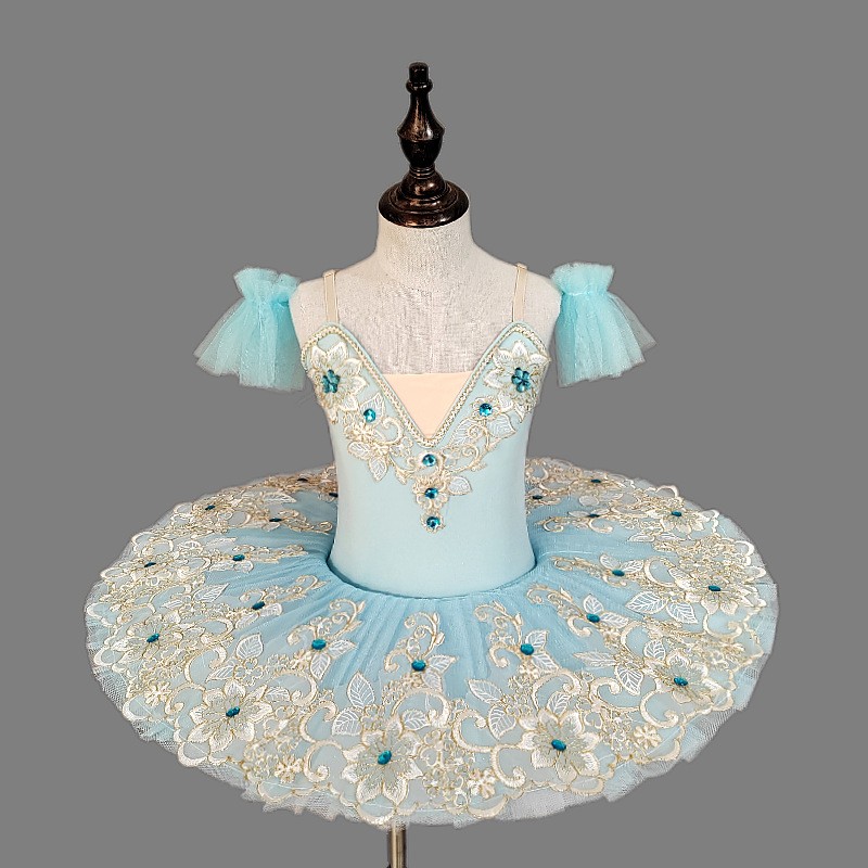 Girls' ballet dresses, ballet dancer costumes, circular ballet, campus dance programs, stage collective performance costumes