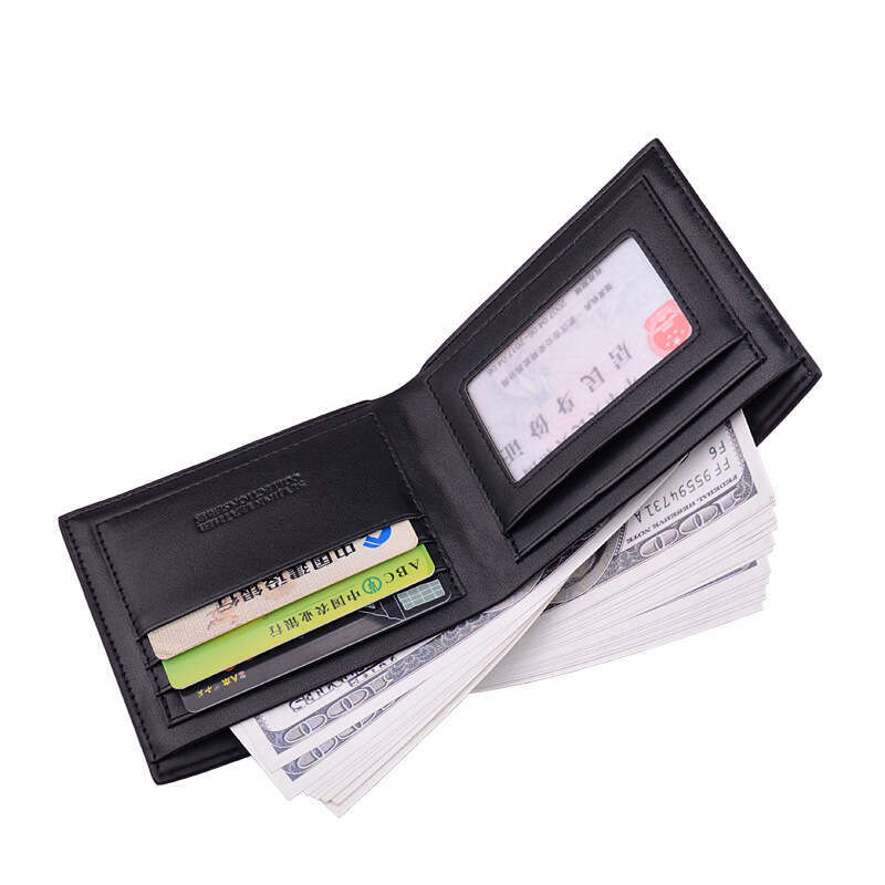 New Men's Short Casual with Multiple Card Slots, Soft Surface, High-end Gift Purse, Vertical Wallet wallet designer mens wallet wallet designer m
