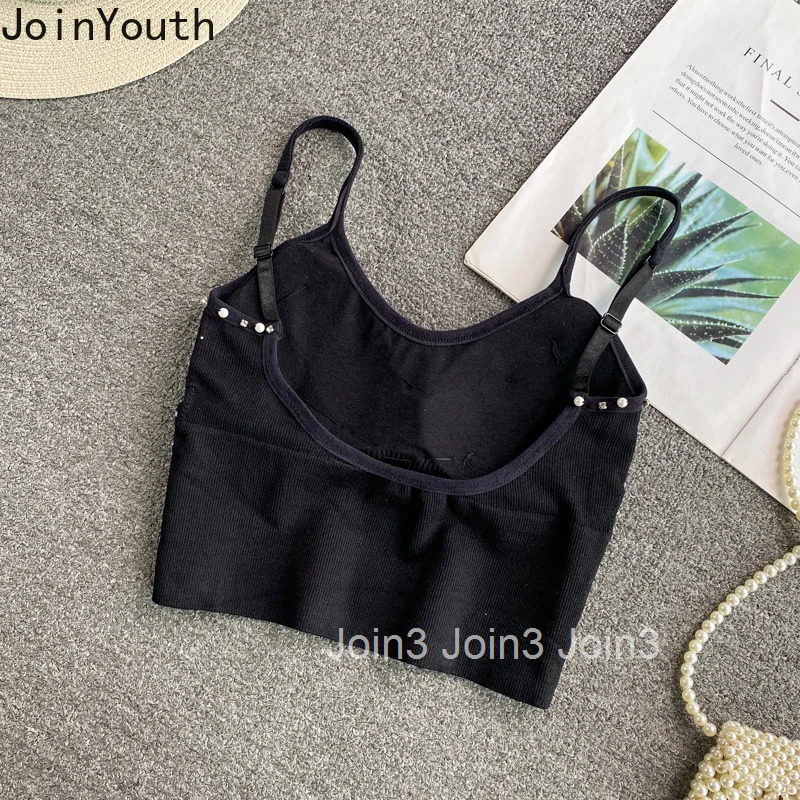Crop Tops Sexy Vest for Women Heavy Diamond Tunic Fashion Tees 2025 Ropa Mujer Temperament Camis Korean Summer Y2k Tanks 63f096