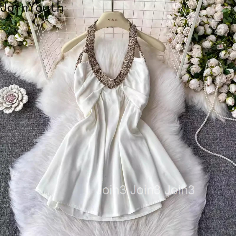 Sexy Tanks for Womens V-neck Backless Slim Waist Tees 2025 Ropa Mujer Summer Tunic Camis Y2k Tops Folds Fashion Korean Vest