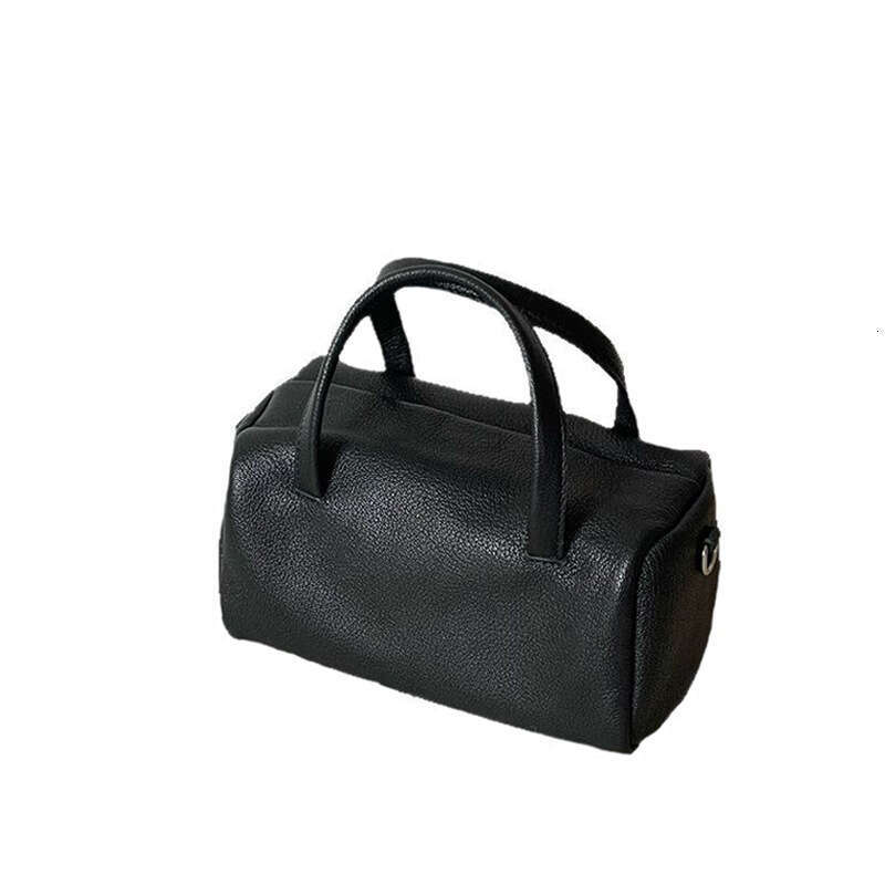 luxury bag Handbag women's shoulder crossbody bag deer pattern niche sheepskin pillow bag 2025 new dopamine genuine leather Boston bags