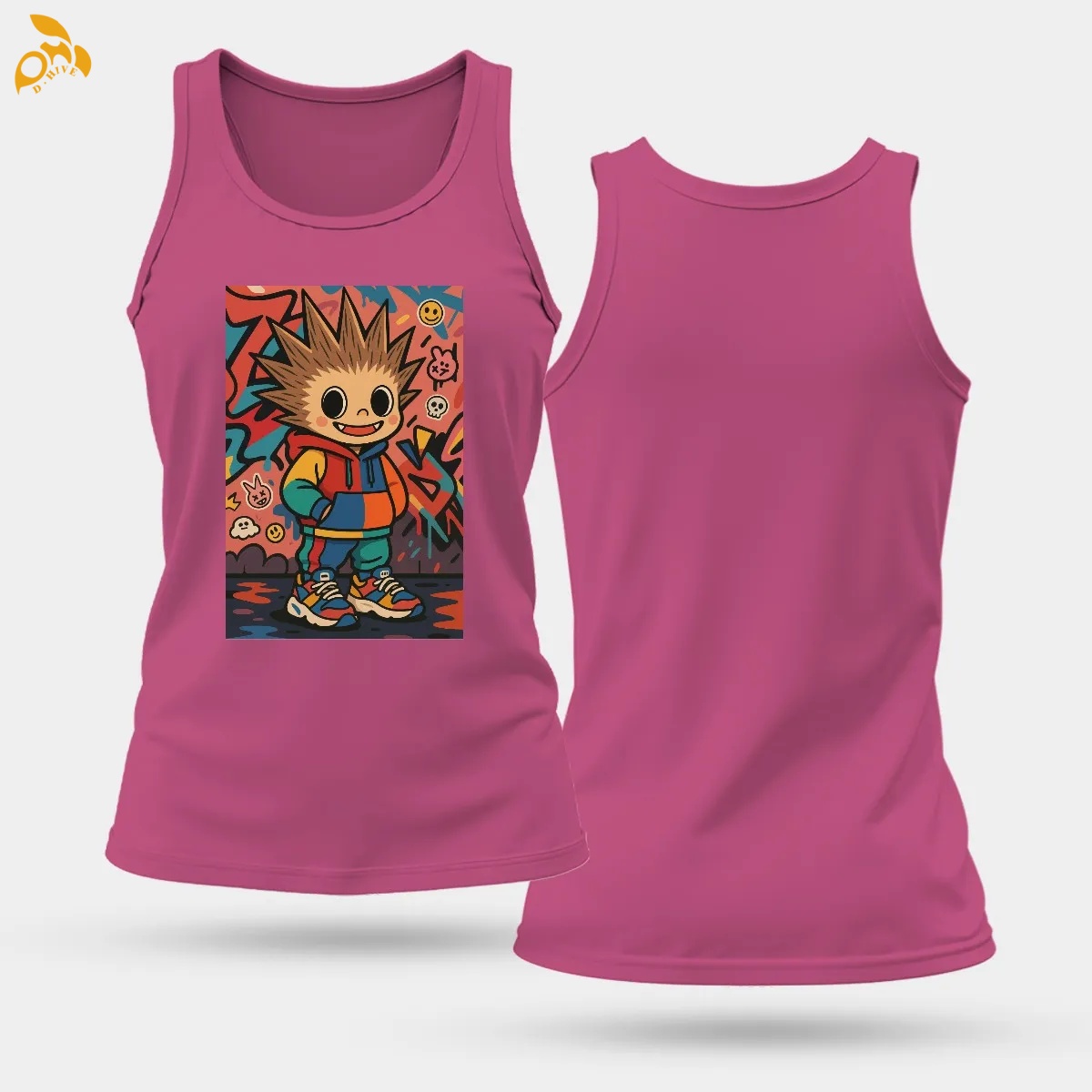 free shipping of customized comfortable sports vest for women is suitable for the United States 180GSM front and back DTF with exquisite patterns from