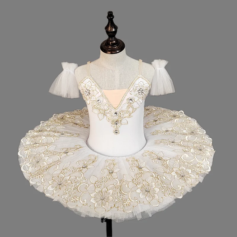 Girls' ballet dresses, ballet dancer costumes, circular ballet, campus dance programs, stage collective performance costumes