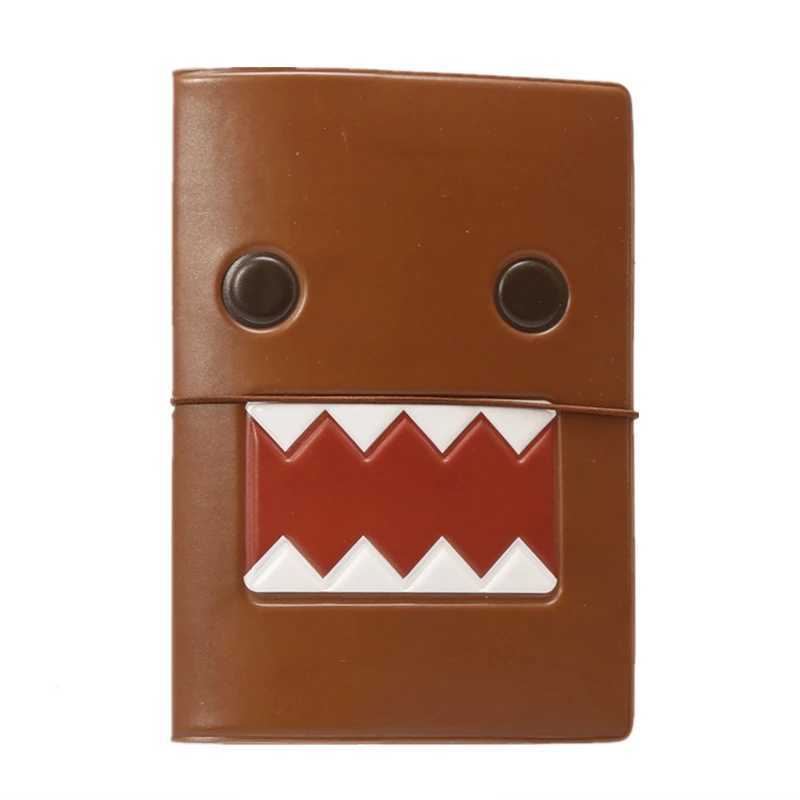 Domo Kun Passport Cover Case Cute Anime Passport Holder Men Women Travel Essentials Accessories Z250621