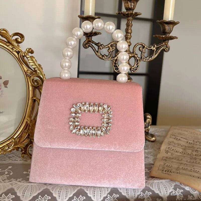 Designer Bag Women Dia Veet Handbags New Boutique Crystal Evening Clutch Purses Wedding Party Chain Crossbody Bags Top Quality