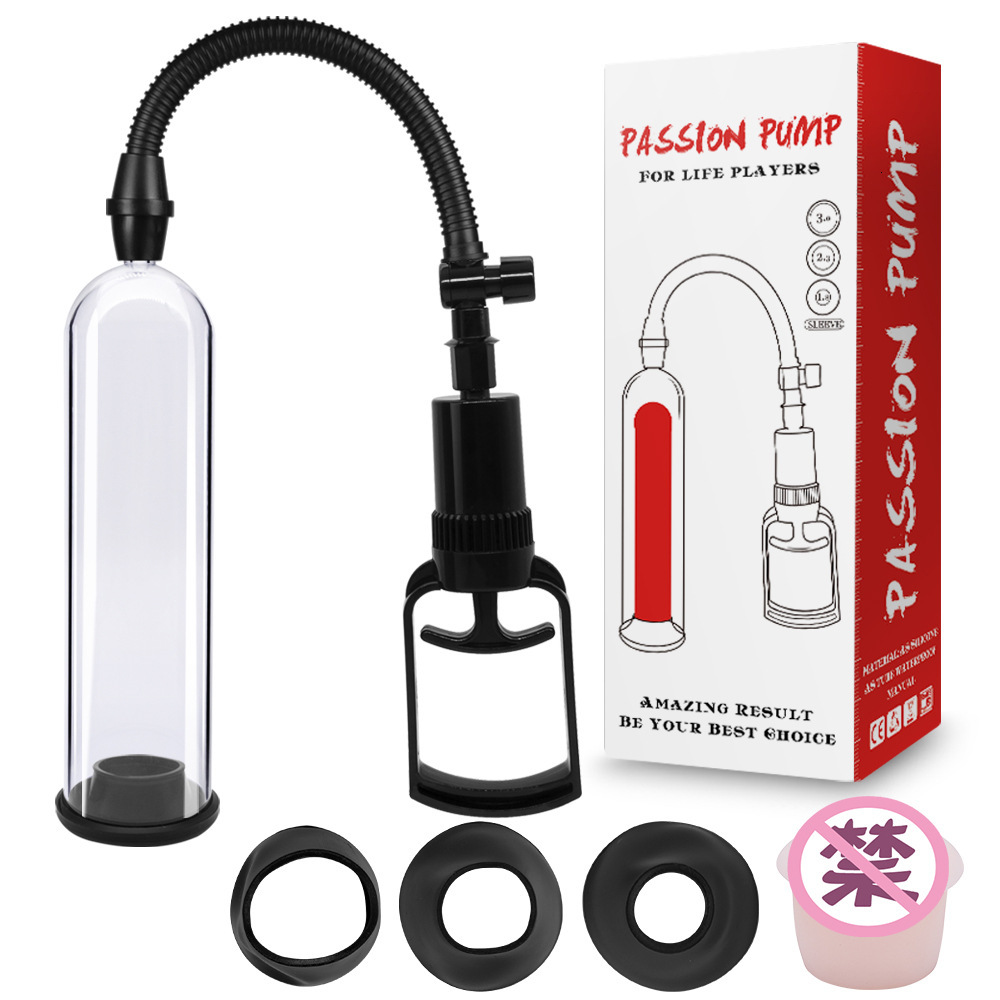 Automatic Erection Cup Training Device Male Vacuum Negative Pressure Pump Masturbator