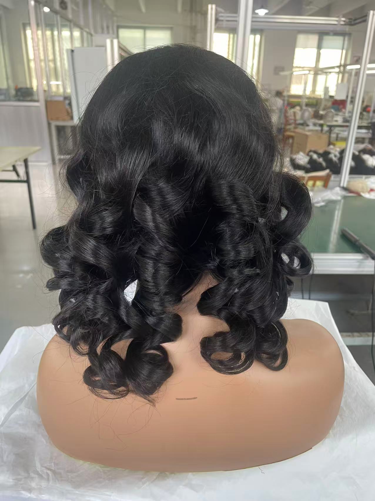 3/4 hair piece made Half Wig 100% Indian Remy Human Hair Silky Straight body wave brazilian human Hair wigs glueless natural color without headband