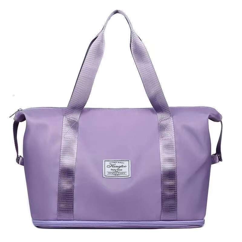 Nylon Waterproof Gym Duffel Women's Short Trip Travel Bag Handheld Fashion Large Capacity
