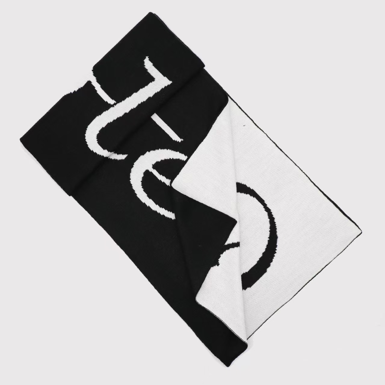T1033 Korean version of warm knitted jacquard scarf outdoor leisure fashion scarf
