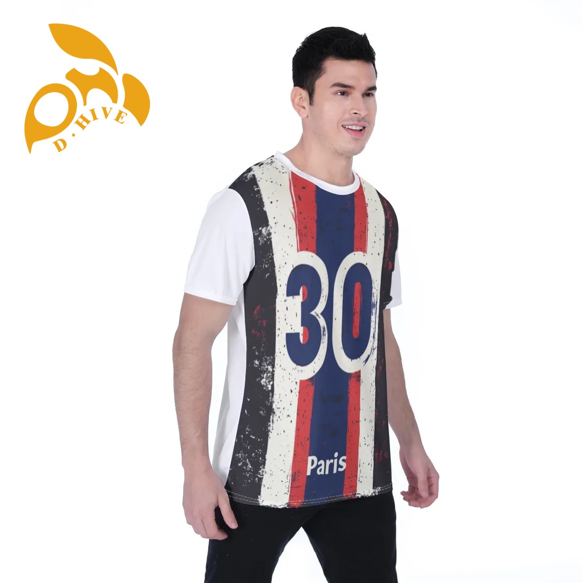 free shipping of customized fashionable All-Over Print Men's T-shirt | Birdseye with exquisite Round neck High-quality design Sports comfortable 