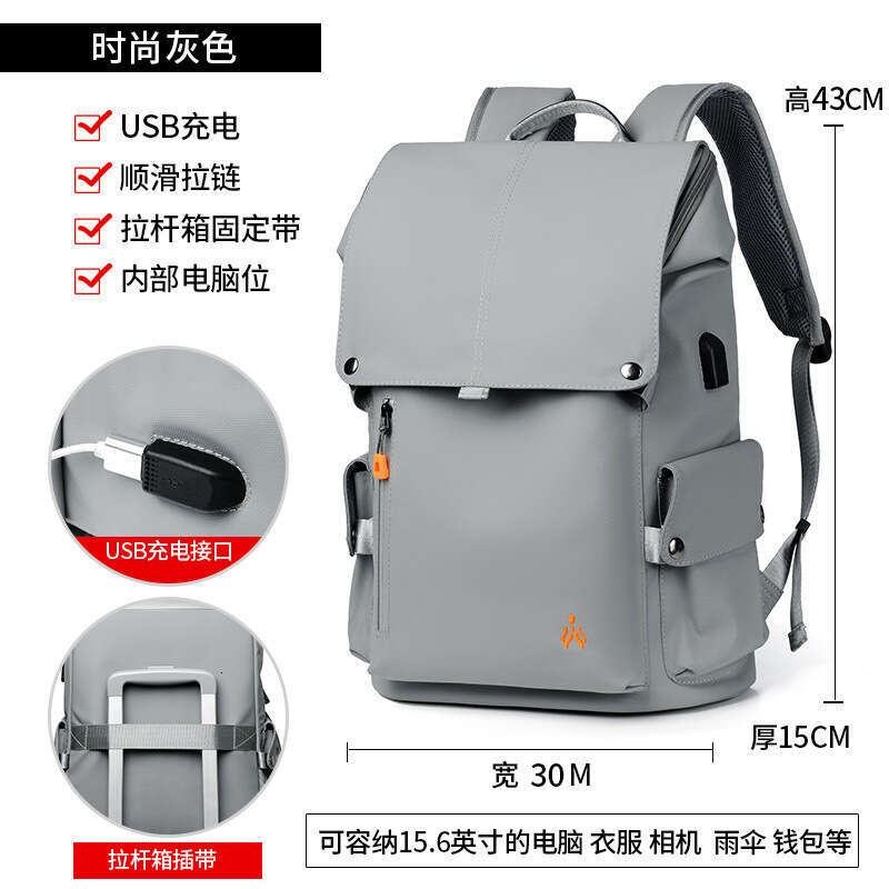 Free shipping fashion designer bag Luxury Large Capacity Travel Commuter Laptop Bag Casual College Student Class Backpack for Men Handbags tote purse