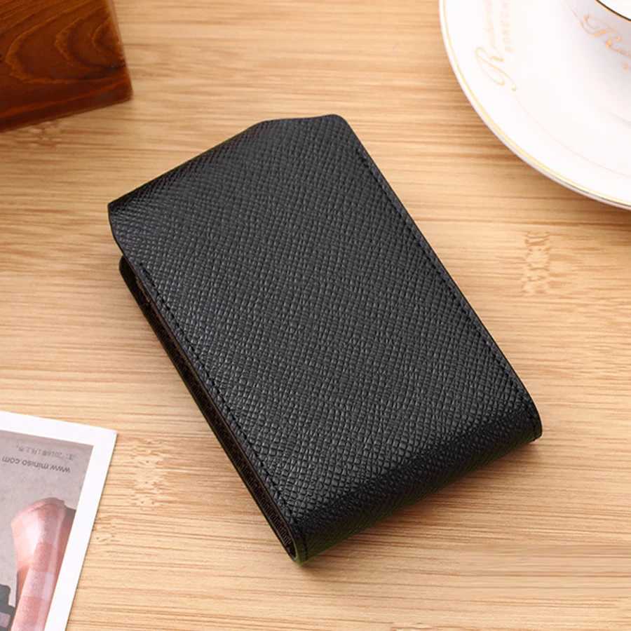 TANGYUE Men Holder Leather Purse for Cards Case Wallet for Credit ID Bank Card Holder Women Cardholder and Coins Z250621