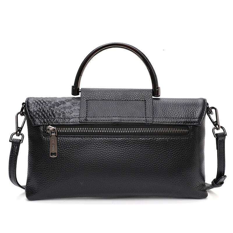 New Women's Snake Pattern Printed Handbag With And Multi Functional Leather Wallet 2025/06/19