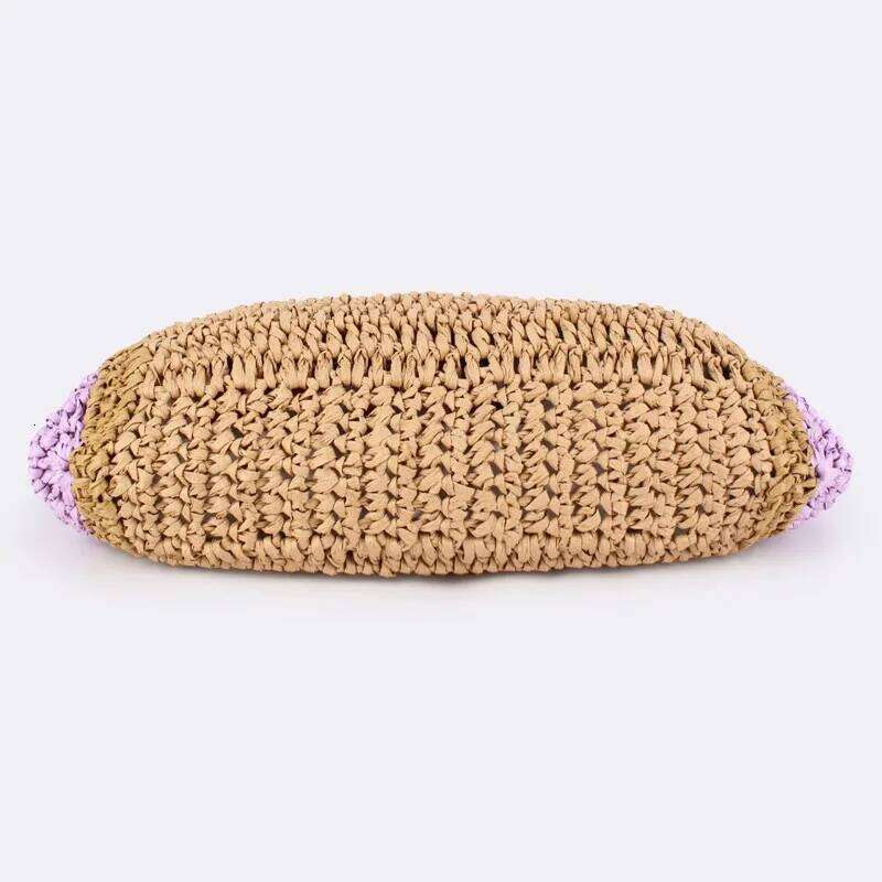 luxury bag Handbag Summer Beach Rattan Woven Handmade Straw Large Capacity Totes Women Shoulder Bag Bohemia New