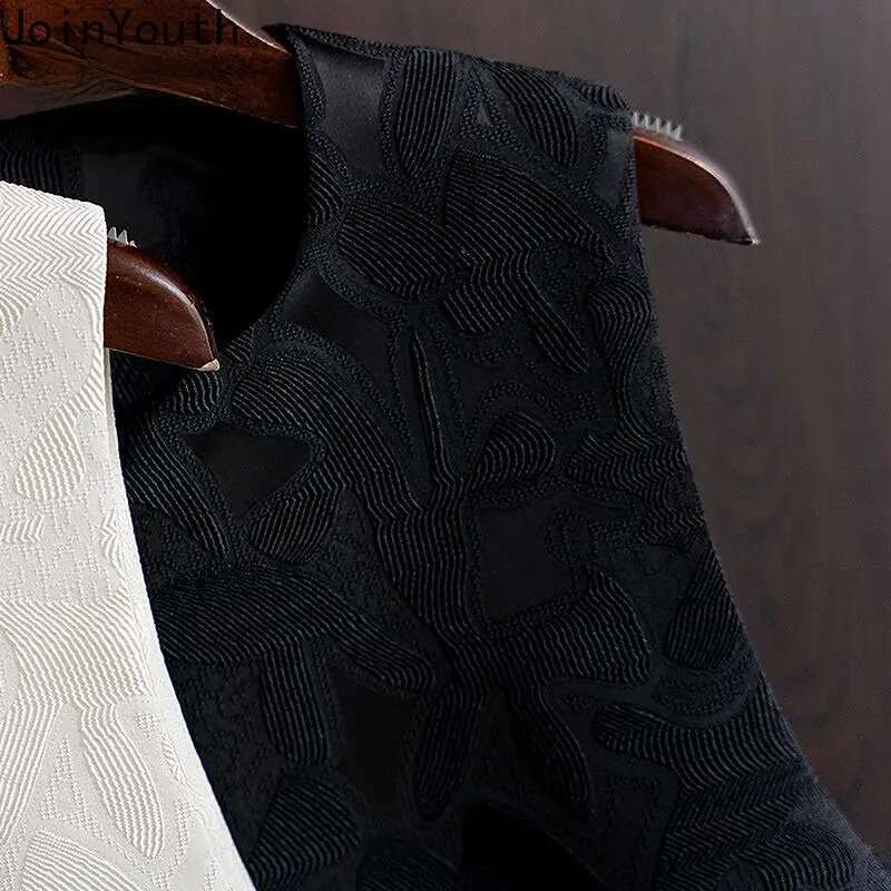 2025 Ropa Mujer Vintage Tanks Chinese Style Jacquard Cotton Vest for Women Chalecos Para Mujer O-neck Sleeveless Waistcoat Tops