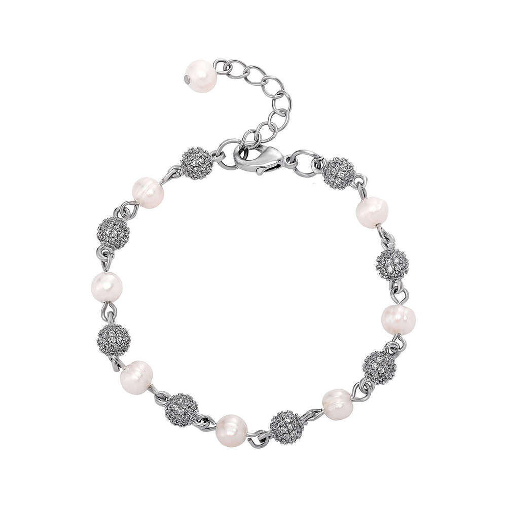 Jin Ao Unisex Ins Niche Bracelet Daily Versatile 6mm-8mm Natural Pearl High-end Design Sense Light Jewelry