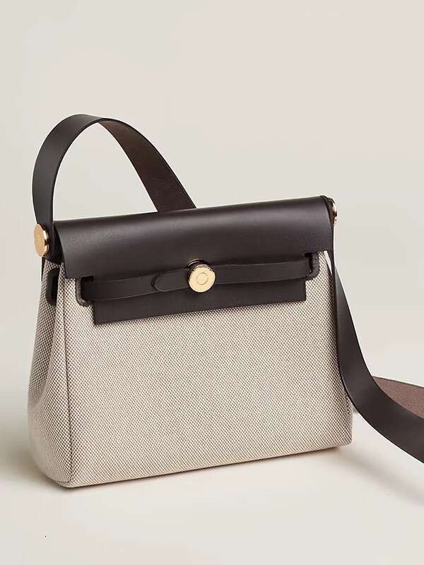 2025 Spring Summer New Casual Versatile Canvas Square Tote MINI Crossbody Women's Bag Barn Style Trend