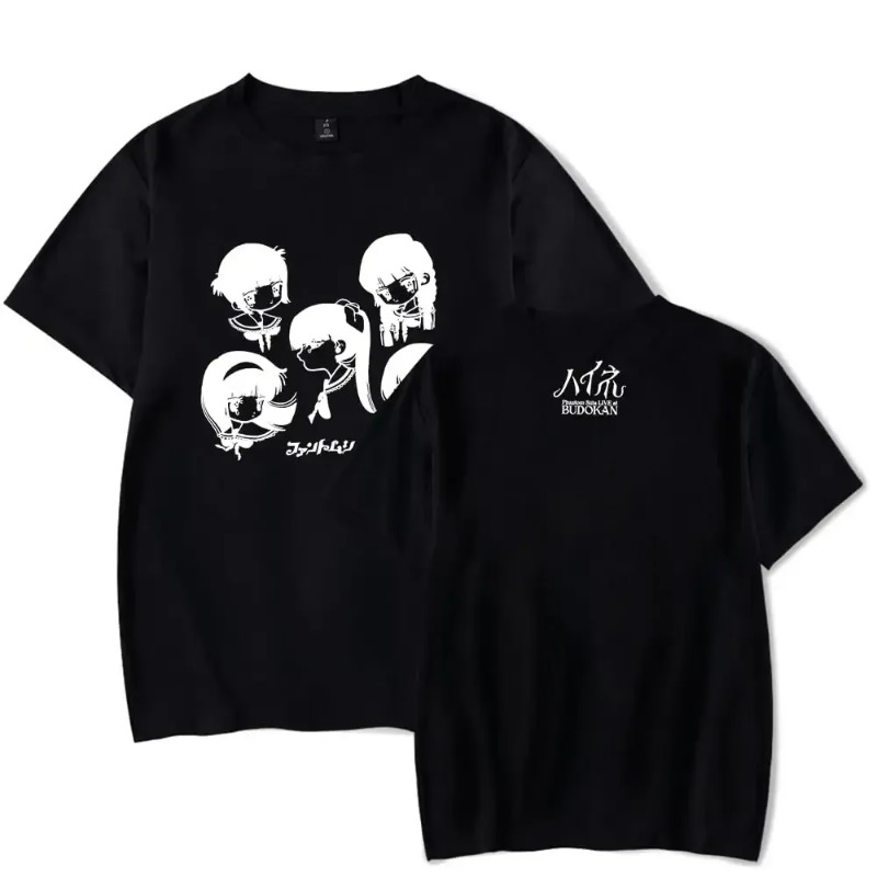T Shirt ADO Phantom Siita Merch 1st Live T Shirt Women Men Harajuku Aesthetic Graphic Cotton Tee Streetwear Oversized Comfortable Casual Daily Wear