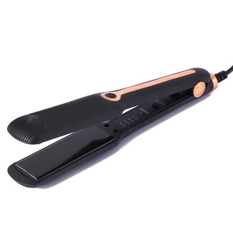 Negative Ion Hair Care 2 In 1 Iron Anti Scalding Straighteners Electric Splint Curling Iron For Hair Salon Styling ToolsXJ250621
