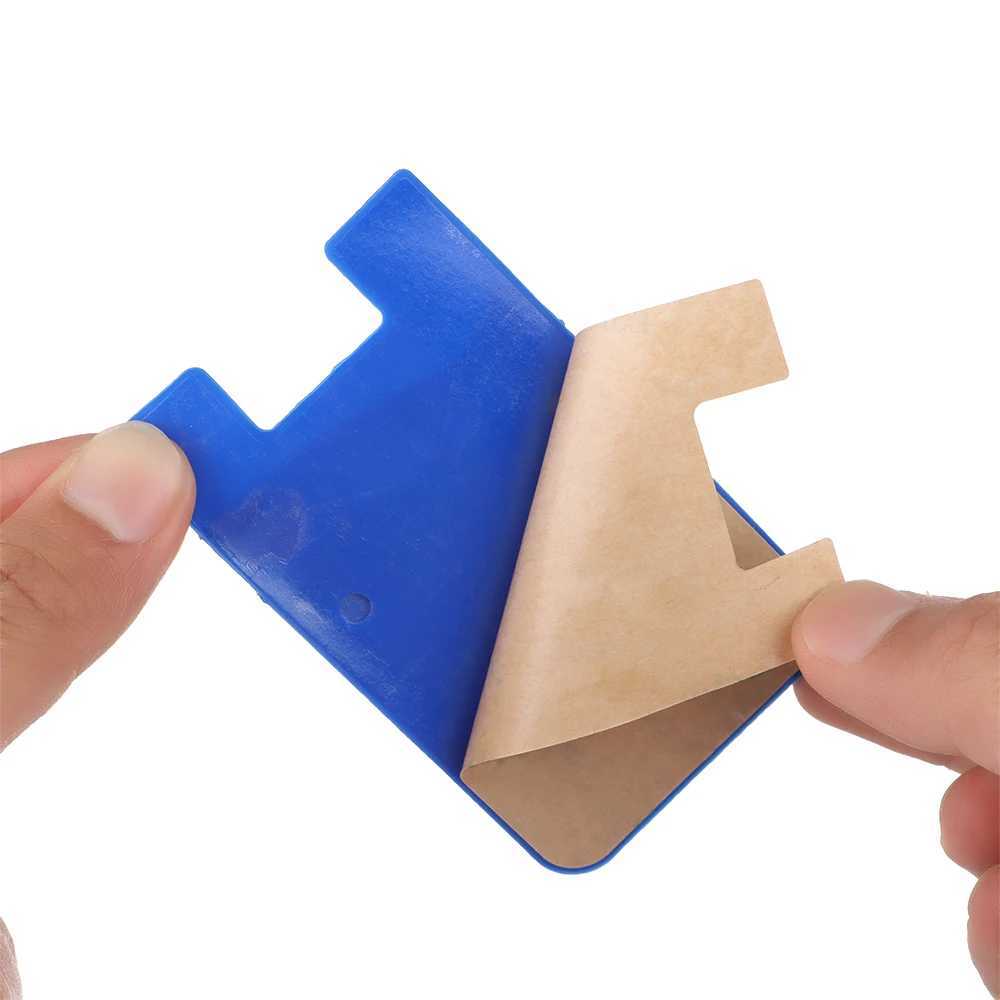 Silicone Phone Card Holder Wallet Case Phone Wallet Stick On Holder Phone Pocket for Almost All Cell Phones Z250621