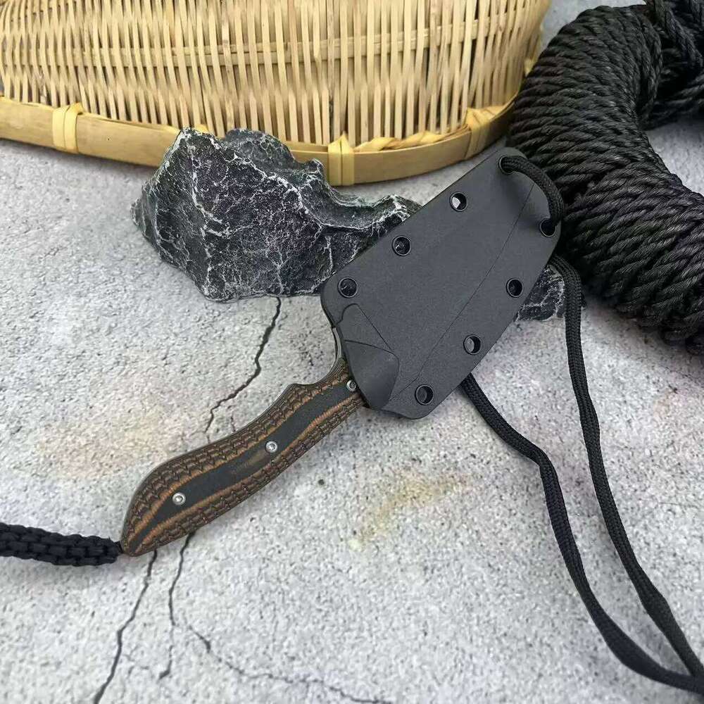 CR 2388 Outdoor Straight Multi-purpose High Hardness 8Cr13Mov Blade Pocket Tactical Hunting Portable Knife
