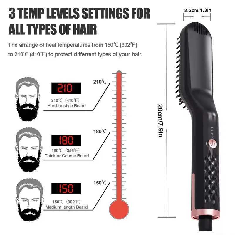 Professional hair straightener Fast heating ceramic electric hair straightener multi-functional hair straightening toolXJ250621