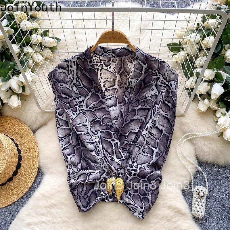 Temperament Lady Tops Blouses for Women Sleeveless Solid Color Shirts 2025 Camisas De Mujer Chic Summer Korean Blouse Crop Top