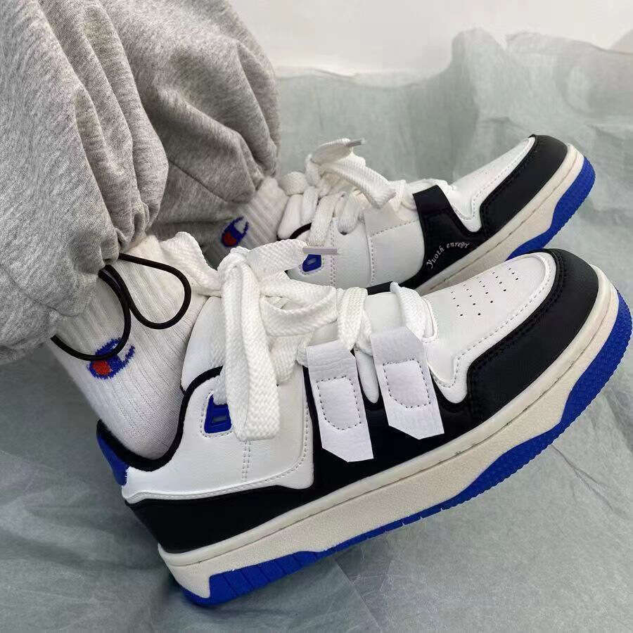 National Trend INS Thick-Soled Height-Increasing Sports Sneakers Niche Creative Couple Street Style Casual Shoes for Men