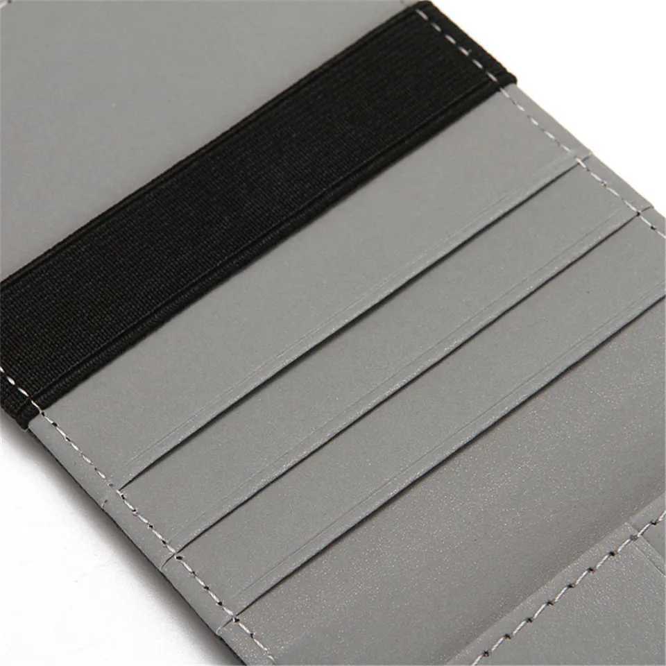 Pu Leather Card Holders Men Wallet Mini Wallet Purse Women Slim Soft Wallet Thin Small Bags Z250621