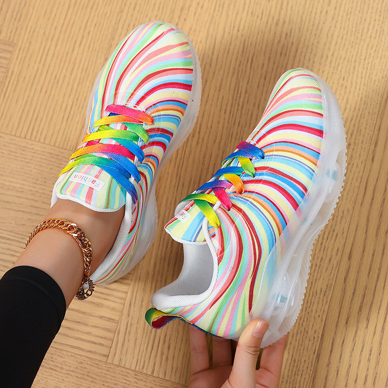 Luxury Brand Designer Shoes Sandals 2025 New Foreign Trade Large Size Lace-Up Colorful Low-Top Sneakers Graffiti Lazy Canvas Flat Shoes Cross-Border W