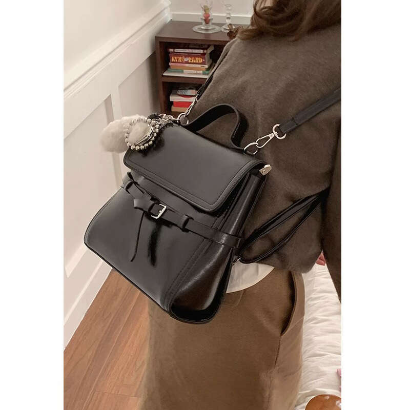 designer bag Women's Autumn Winter Handbag 2024 New High-end Simple Small Square Bag Multifunctional Casual Backpack