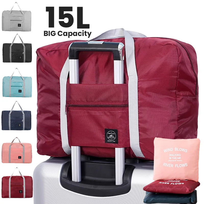 Foldable Travel Duffel Bag for Airlines Carry on Women and Girls Lightweight Large Capacity Sports Weekend Trip Overnigh 250612