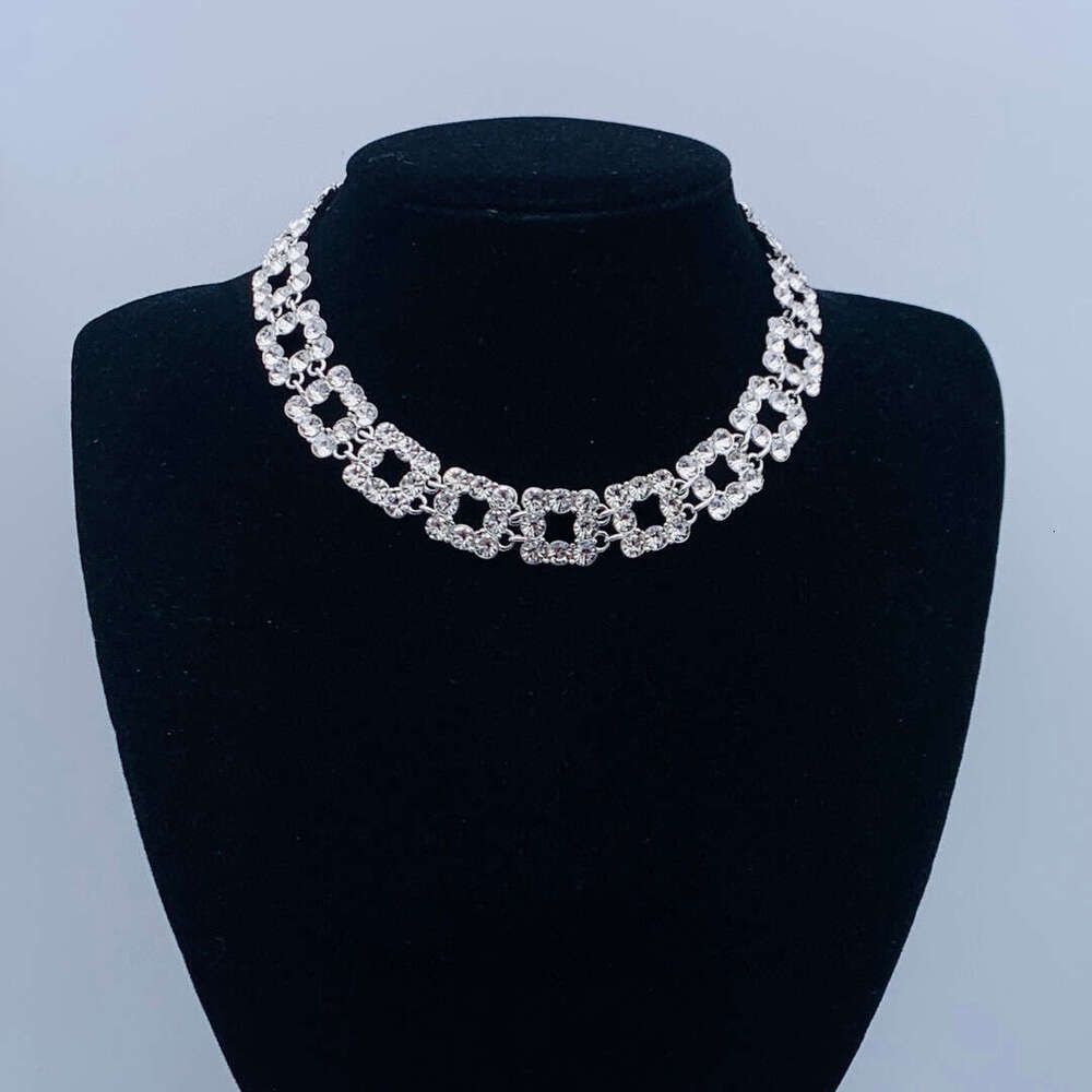 2014 Miao Family Classic Necklace Letter Choker for Women High Version Brass Material Straight