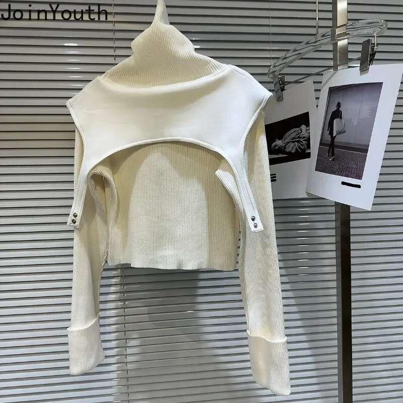 Cropped Cardigan Coats Womens Clothing Zipper Casual Sueter Mujer Y2k Tops Casual Fashion Tunic Knitted Sweater Tops Pull Femme