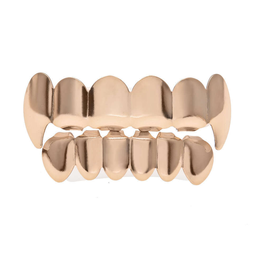 Grillz Hip Hop Halloween Party Gold Wolf Teeth Costume Trendy Accessories 5f58