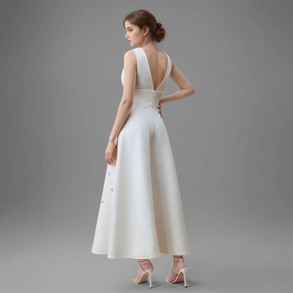 White Skirt Maxi Skirt Women S Fashion White Rhinestone Strap Deep V Slim Elegant Long Dress Long Skirt