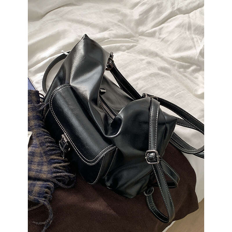 designer bag Milad Underarm Women's Backpack Winter 2024 New Simple Single Shoulder Large Capacity Tote Bag