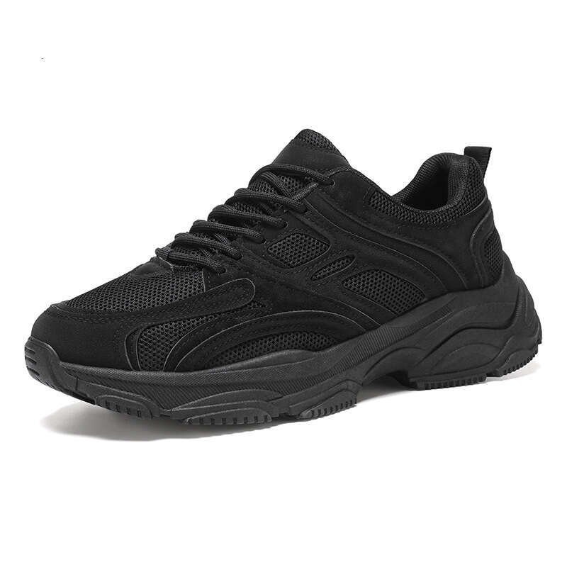 Summer Men's New Breathable Mesh Men Korean Style new Trendy Versatile Thick Sole Sneakers Casual Dad Shoes