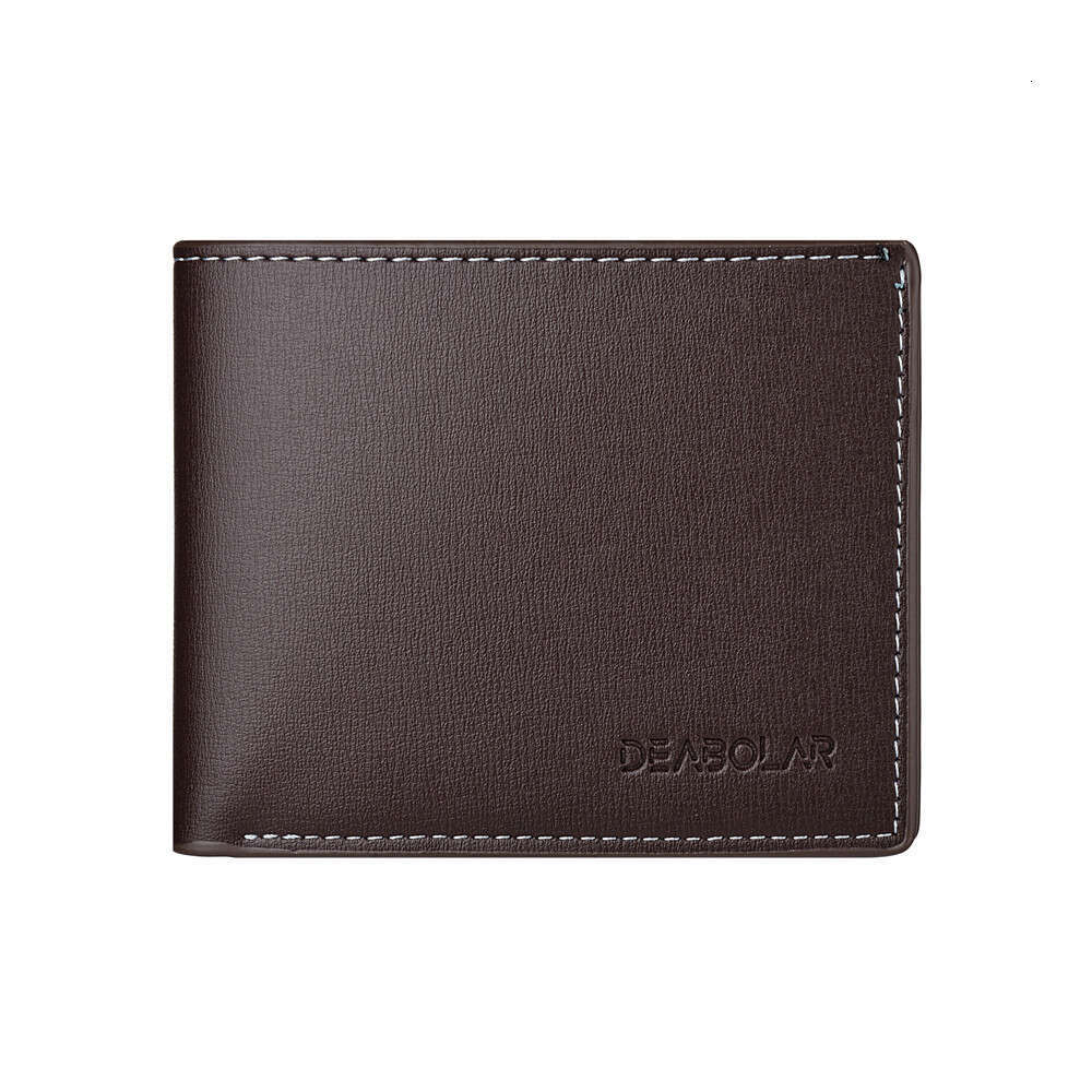New 80% off Short Business Youth Men's Leather Wallet Ten Yuan Gift