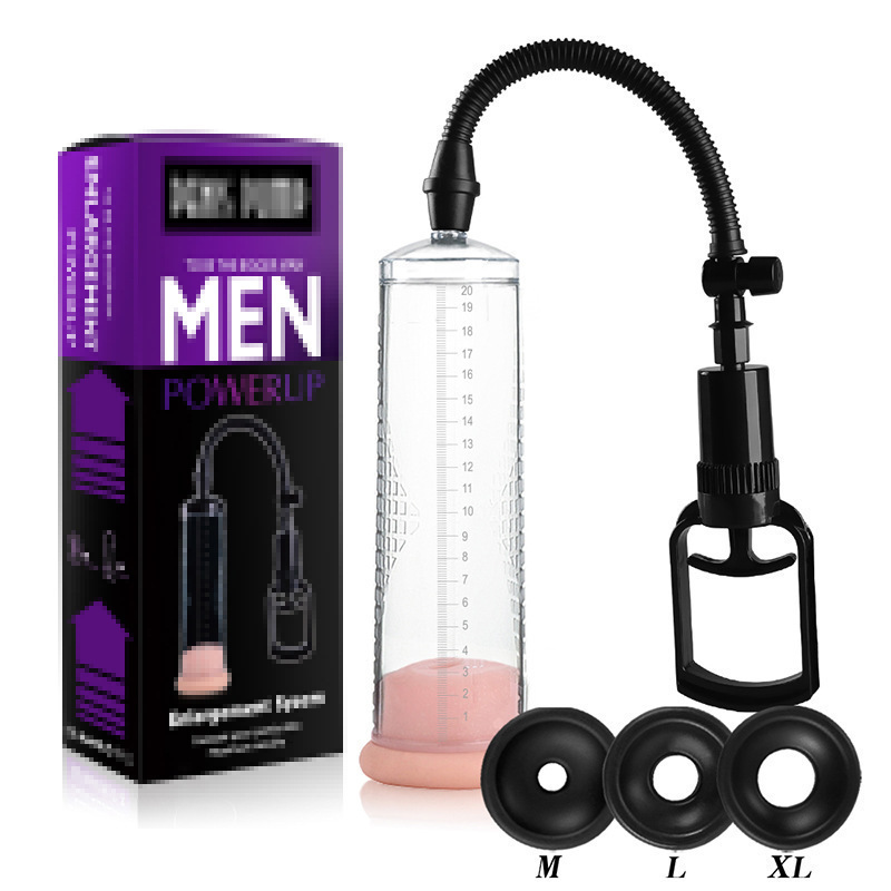Tension Rod Erection Training Device Vacuum Negative Pressure Stretching Enlarger Sex Toy Male Products Airplane Cup