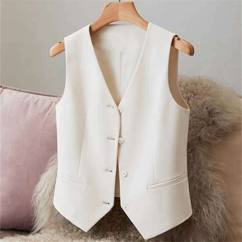 Elegant Fashion Clothes Autumn Cute Spring Vest for Women Clothing Casual Streetwear Coats Vintage Jackets Haruku Blazers