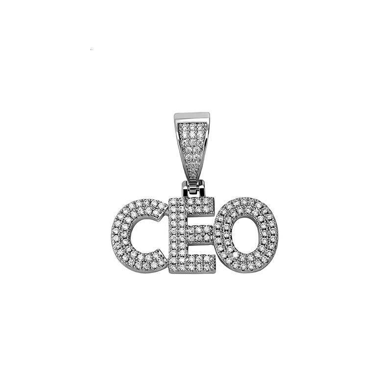 Jin Ao Small Letter Pendant Simple Personality DIY Splicing Necklace Trendy Accessories