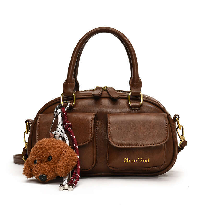 Niche Texture Bowling Ball for Women 2024 New Fashion Handheld Pillow Single designer bag Shoulder Crossbody Bag