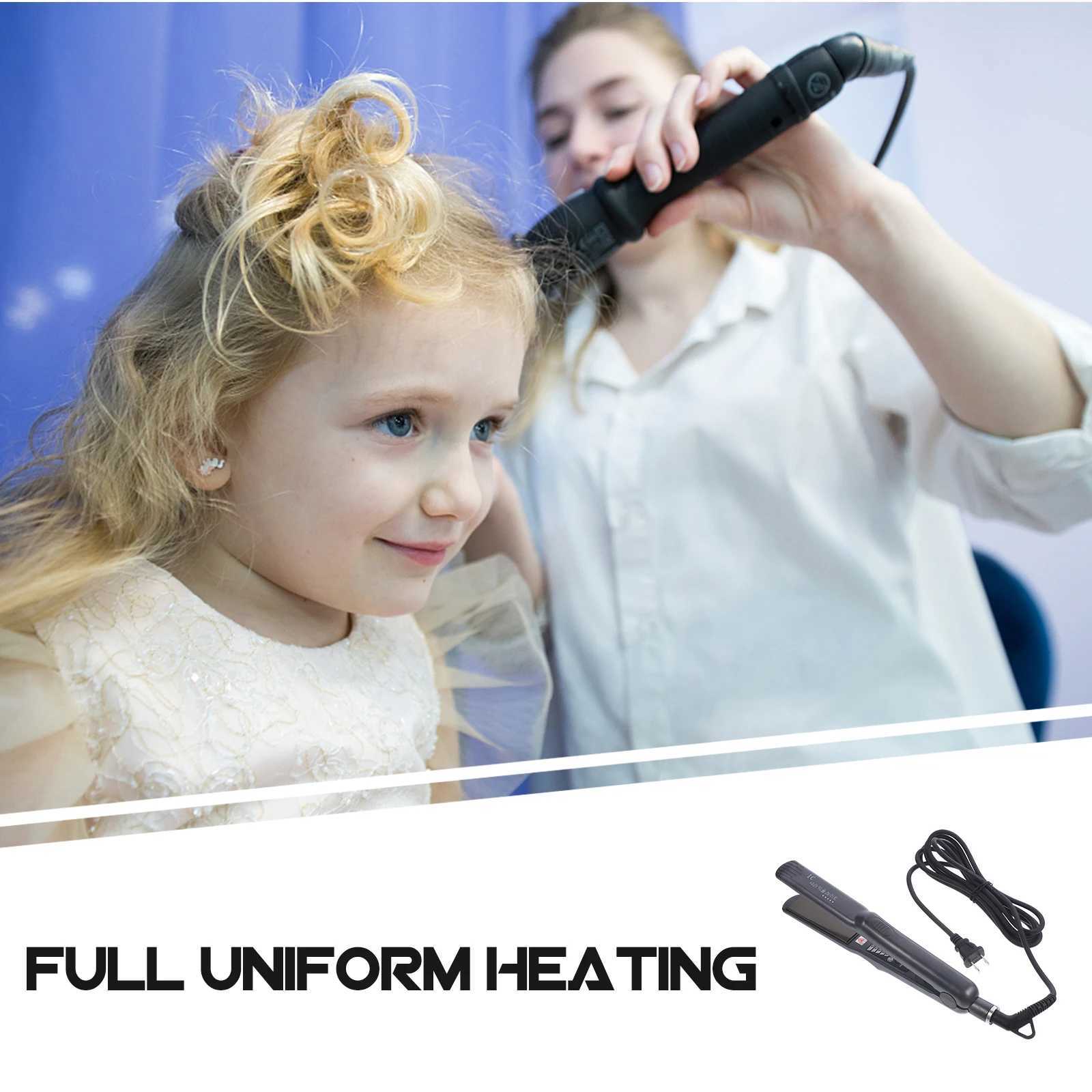 Hair Straightener Steam Curler Professional Salon Use Household Appliances Curling Iron Uniform Heating Fast TemperatureXJ250621