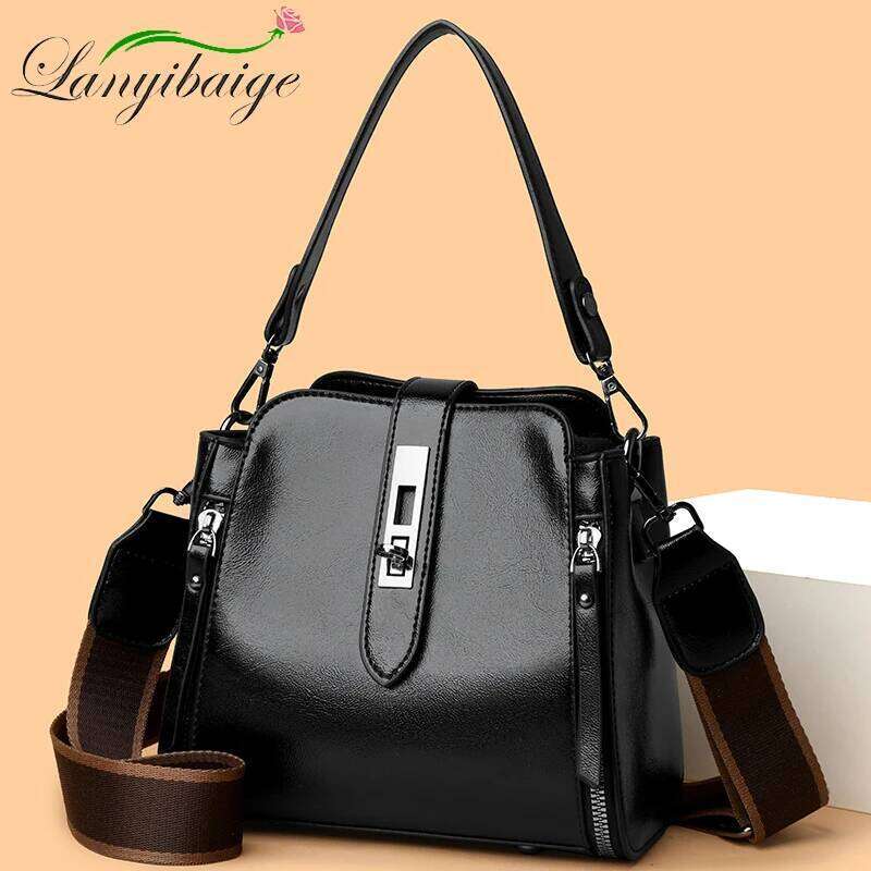Designer bag High Quality Leather Purses And Handbags Women Designer Female Shoulder Crossbody Bags For Ladies 2025 Sac A Main