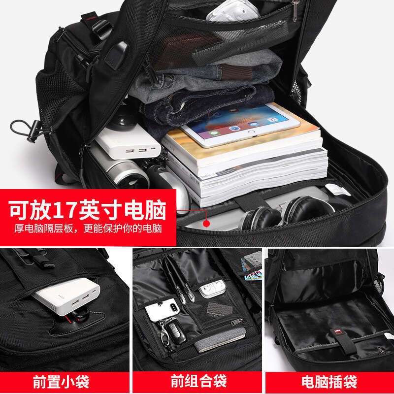 Free shipping fashion designer bag Luxury Extra Large Capacity Men s High End Travel Backpack Sports Outdoor Luggage Hiking Waterproof School Bag Hand