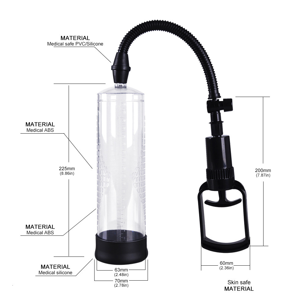 Tension Rod Erection Training Device Vacuum Negative Pressure Stretching Enlarger Sex Toy Male Products Airplane Cup