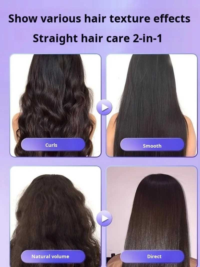 Hair Straightener Curler Fast Heating Portable Smart Temperature Control Hair Straightener 4 Levels Adjustable Temperature MiniXJ250621