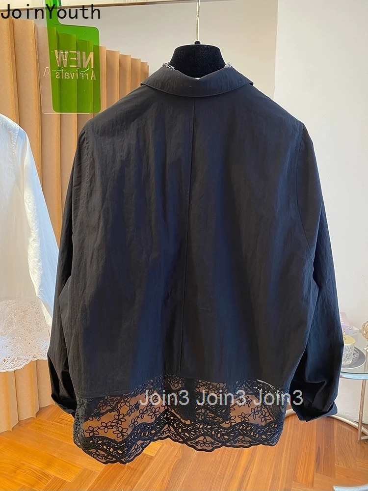 Temperament Lady Tops Blouses for Women 2025 Blusas Mujer De Moda Long Sleeve Hollow Out Oversized Shirts Fashion White Blouse