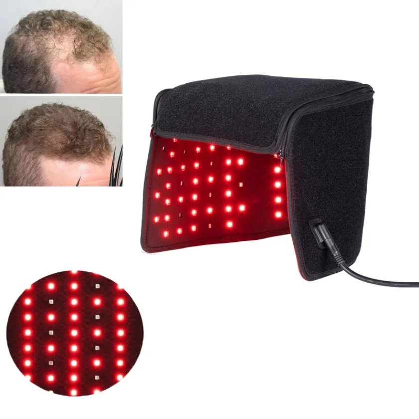 Head Massager Red Light Therapy Cap LED Infrared AntiHair Loss Treatment Hair Growth Cap Promoter Hair Fast Regrow Hair Care Device277